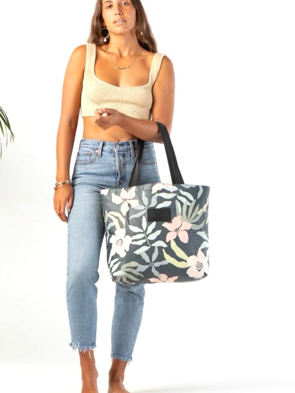 ALOHA Collection "Flora Reversible Tote Eve" NWT - Picture 6 of 7